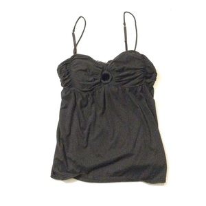 Victoria’s Secret Black Tank Top Bra Top Large